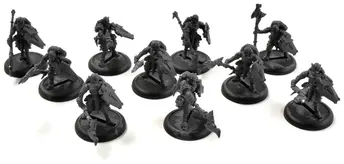 Warmachine Retribution of Scyrah 10 Houseguard Halberdiers #1 Metal