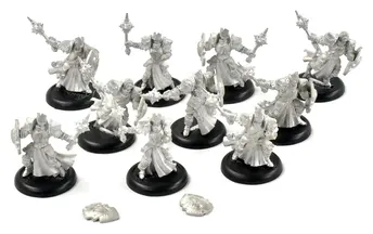 Warmachine Precursors Knights #1 Metal Cygnar