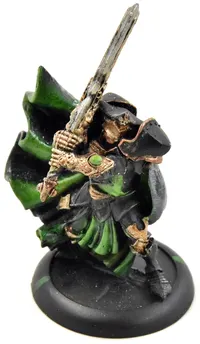 Warmachine High Paladin Dartan Valmon #1 Metal protectorate of menoth