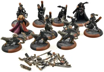 Warmachine Cylena Raefyll And Nyss Hunters #1 Metal Mercenaries