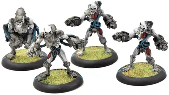 Warmachine 4 Mechanithralls #3 Metal Cryx