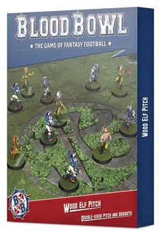 Blood Bowl - Wood Elf Pitch & Dugouts