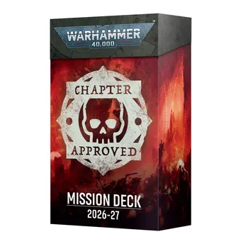 Warhammer 40K Chapter Approved Mission Deck (English) (PRE ORDER) (SECOND WAVE - RELEASE JULY 4)