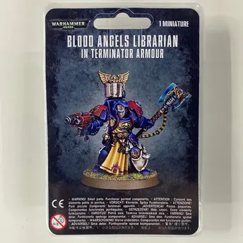 Warhammer 40K - Blood Angels - BLOOD ANGELS LIBRARIAN IN TERMINATOR ARMOUR