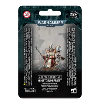 Warhammer 40K - Armies of the Imperium - Adepta Sororitas - ADEPTA SORORITAS: MINISTORUM PRIEST
