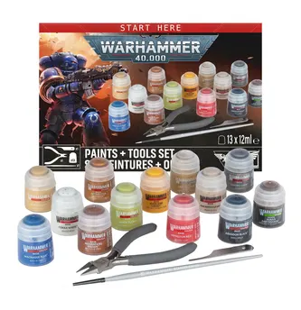 [Pre-order] Warhammer 40K - Space Marines - Orks - 40K PAINTS+TOOLS
