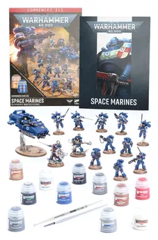 Warhammer 40K - Space Marines - Orks - GETTING STARTED WITH SPACE MARINES