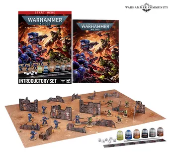 Warhammer 40K - Space Marines - Orks - WARHAMMER 40000: INTRODUCTORY SET