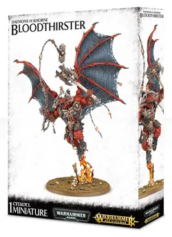 Warhammer 40K - Chaos Daemons - DAEMONS OF KHORNE BLOODTHIRSTER