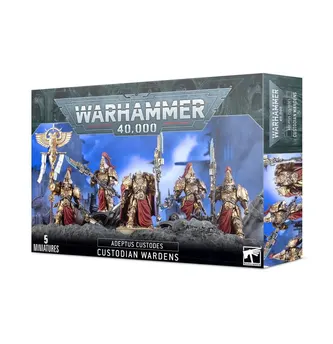 Warhammer 40K - Adeptus Custodes - CUSTODIAN WARDENS VEXILUS PRAETOR - CUSTODIAN WARDENS SHIELD-CAPTAIN - CUSTODIAN WARDENS