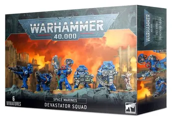 Warhammer 40K. Space Marines: Devastator Squad