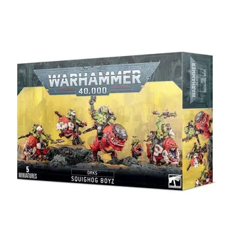 Warhammer 40K - Orks - SQUIGHOG BOYZ - NOB ON SMASHA SQUIG