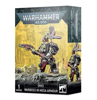 Warhammer 40K - Orks - WARBOSS IN MEGA ARMOUR