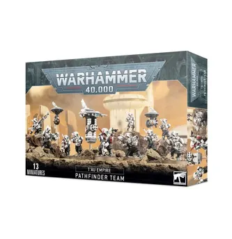 40K Tau Pathfinder team