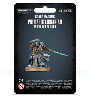 Space Marines: Primaris Librarian en armure Phobos