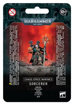 Warhammer 40k - Chaos Space Marine - CHAOS SPACE MARINES SORCERER