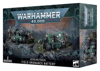 40K Astra Militarum field ordnance battery