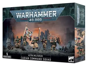 40K Astra Militarum Cadian Command Squad