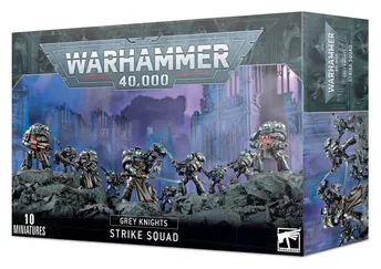 Warhammer 40K - Grey Knight - GREY KNIGHTS STRIKE SQUAD - PURGATION SQUAD - GREY KNIGHTS INTERCEPTOR SQUAD - GREY KNIGHTS PURIFIER SQUAD