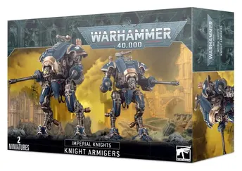 Warhammer 40k - Imperial Knights - Chaos Knights - ARMIGER WARGLAIVES - ARMIGER HELVERINS - WAR DOG EXECUTIONERS - WAR DOG HUNTSMEN