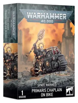 Warhammer 40K - Space Marines - PRIMARIS CHAPLAIN ON BIKE