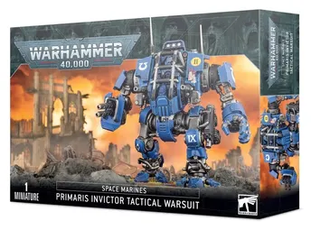 Space Marines: Primaris Invictor Tactical Warsuit