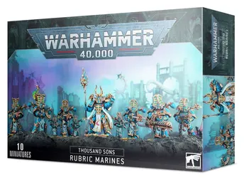 Warhammer 40.000. Thousand Sons: Rubric Marines