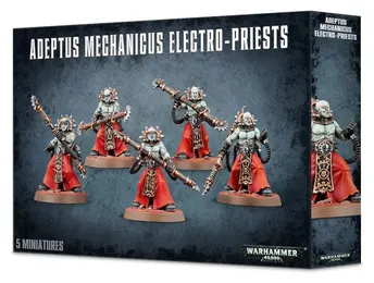 Warhammer 40K - Adeptus Mechanicus - CORPUSCARII ELECTRO-PRIESTS - FULGURITE ELECTRO-PRIESTS