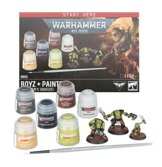 Warhammer 40,000: Orks + Paints Set
