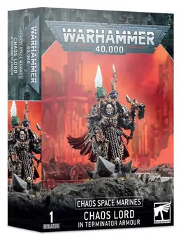 Chaos Space Marines: Chaos Lord / Sorcerer en Armure Terminator