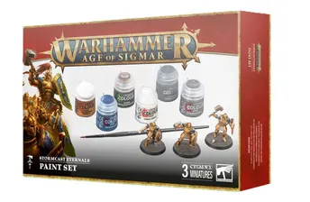 AGE OF SIGMAR: STORMCAST ETERNALS & PAINT SET