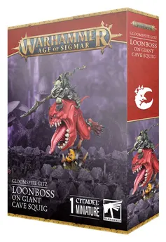 Gloomspite Gitz: Loonboss sur Giant Cave Squig