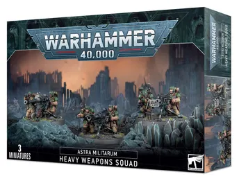 Warhammer 40,000 Astra Militarum Cadian Heavy Weapons Squad