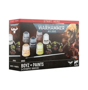 WARHAMMER 40000: ORKS PAINT SET