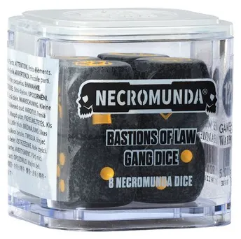 NECROMUNDA:BASTIONS OF LAW GANG DICE SET