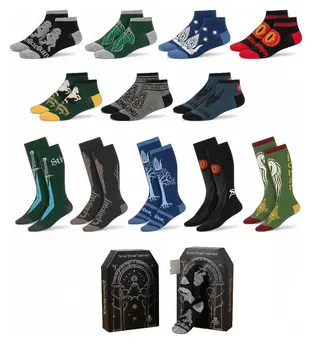 The Lord of the Rings Strumpor 12-pack i storlek 38-45