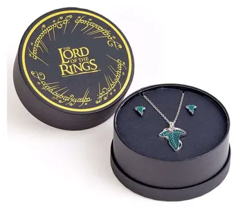 The Lord of the Rings Leaf of Lorien halsband och örhängen presentset
