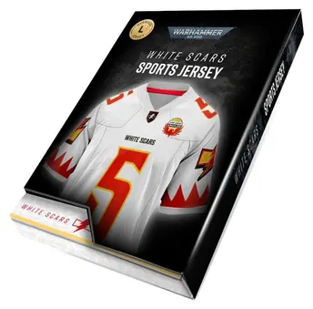 Warhammer 40,000 Sports Jersey Shirt White Scar