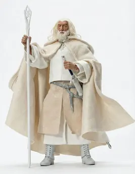 Sagan om Ringen Actionfigur Gandalf den Vita 21 cm