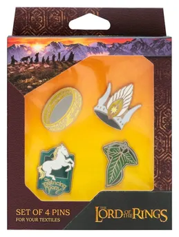 The Lord of the Rings Pins Set om 4 st