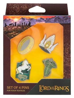 The Lord of the Rings Pins Set om 4 st