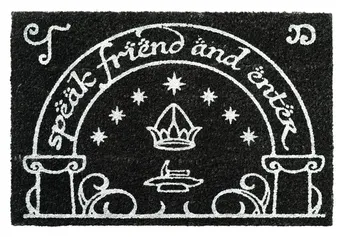 Dörrmatta The Lord of the Rings med Luminescerande Design