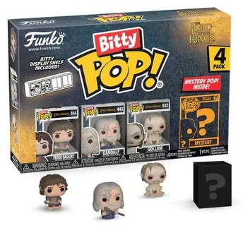 The Lord of the Rings Bitty POP! Figur 4-Pack Frodo 2,5 cm