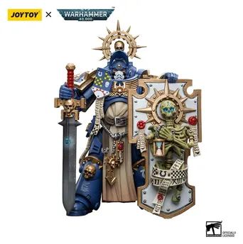 Warhammer 40k Action Figur 1/18 Ultramarines Primaris Captain med Reliktskärm och Kraftsvärd 12 cm
