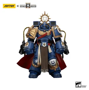 Warhammer 40k Action Figur Ultramarines Marneus Calgar Chapter Master med MKX Gravis Armour och Gauntlets of Ultramar 20 cm