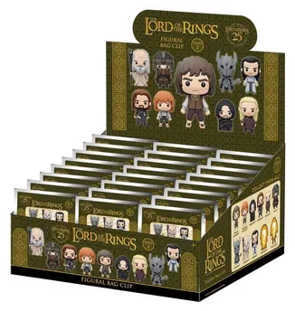 Lord of the Rings 3D-skumväskklämmor Serie 2 Display (24)