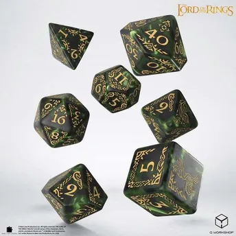 The Lord of the Rings tärningsset med 7 tärningar – Rohan