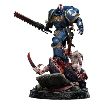 Warhammer 40,000: Space Marine 2 Staty 1/6 Lieutenant Titus Battleline Edition 63 cm