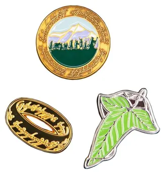 The Lord of the Rings Trilogy Pin Set A Ringbearer's Journey