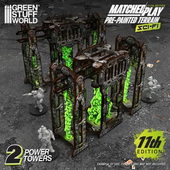 Pre-painted Power Towers 11th edition